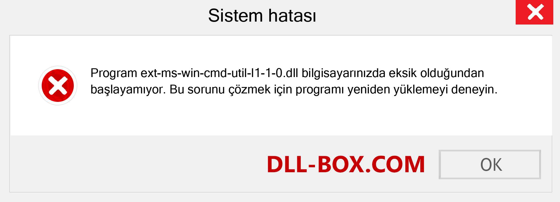 ext-ms-win-cmd-util-l1-1-0.dll dosyası eksik mi? Windows 7, 8, 10 için İndirin - Windows'ta ext-ms-win-cmd-util-l1-1-0 dll Eksik Hatasını Düzeltin, fotoğraflar, resimler